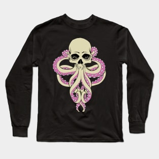 Cthulhu colored tentacles Long Sleeve T-Shirt